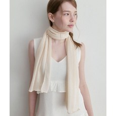 HALDEN button shawl muffler (M054_beige) 185224