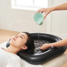 오누하임 휴대용 샴푸대 간병 임산부 노인용 머리감기, 상세페이지 참조, 1개