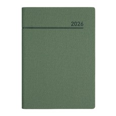에이블플래너 2026년 다이어리 / AP3 스프링(트윈링) 다이어리 25절 - 1면2일(이틀식), 모스그린