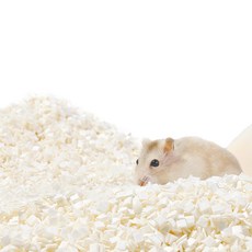 懶懶喵 方塊墊料 紙墊料 倉鼠紙粒 800g 無塵紙粒 無塵紙棉 吸水紙粒 原木紙漿 倉鼠墊料 紙墊材, 1個, 500克, 500g