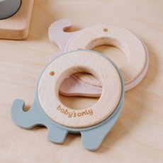 사렌콩 치발기 아기백일선물 아기치발기 유아용품, 블루