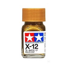 TMX12/ GOLD LEAF 타미야 애나멜도료, 10ml, 1개