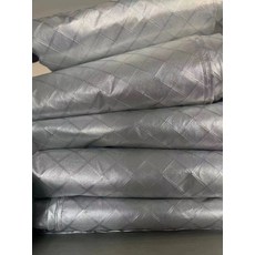 크기 천 가구 오븐 등나무 덮개, 실버 체크무늬