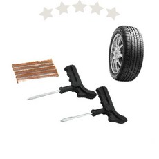 타이어 공구 수리 고무줄 키트 공구 자가 비상 보수 차량 응급 세트 바늘 펑크, 상세페이지 참조, 1개