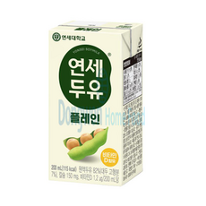 연세유업 플레인두유, 200ml, 12개
