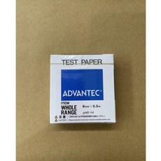 ADVANTEC 酸鹼試紙 捲狀 pH 0-14, 1個