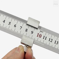 슈퍼피그디자인 마킹게이지 스틸자 100cm 측정자