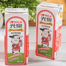 光泉 全脂保久乳, 1個, 6罐