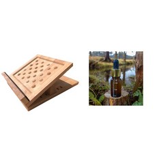 台灣製 實木拉筋板 (多段調節/腳底按摩) 原木色, 原木色, 胡桃色