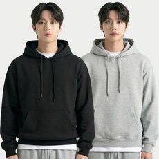 [파라고나] 남여공용 데일리 무지 후드 티셔츠 2종 A26T310