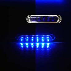 LED 사이드램프 24V 블루 모듈 승용차 조명 화물차 패널 FND
