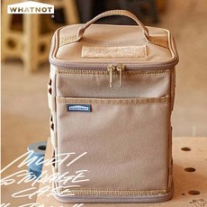 WHATNOT 四格收納方形包, WM-02-SB 沙