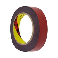 3M 도장면 폼 양면테이프 검은색 블랙24mm x 4.95M, 1개