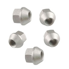 안정성 내구성 향상과 호환되는 개방형 휠 너트 스틸 휠 타이어 너트 유니버설 M14X1 5 휠 러그 너트 허브 나사, 1세트
