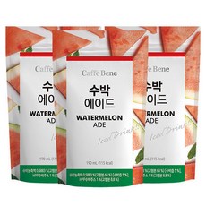카페베네 수박에이드 190mlx50개, 190ml, 50개