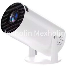 MexholinHY300 미니 빔프로젝터 휴대용 가정용 홈시네마 한국어지원 아이폰 안드로이드 130인치Mexholin, HY300 빔프로젝터+한국형변환콘센트, HY300 빔프로젝터+EU플러그