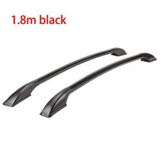 루프랙 가로바 차량용 SUV 캐리어 자동차 승용차 카캐리어 보조용품 수하물 랙 수리 특수 알루미늄 합금 상단 프레임 맞춤형 천공없는 장식 액세서리, 17)1.8m black, 1개