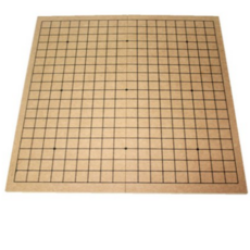 육형제바둑 접이식 4부 바둑 장기판, 1개, 믹스