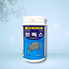 엔독스 가루 쥐약 살서제, 1개, 1.2kg