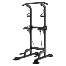 다기능 철봉 턱걸이 가정용 헬스 운동기구 치닝디핑, 블랙