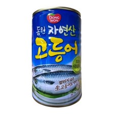 동원 고등어 원터치 통조림, 300g, 1개