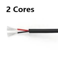 2-10m UL2464 멀티 코어 와이어 30 28 14AWG/2 5 7 9 채널 오디오 전원 케이블 피복, 05 24AWG, 02 2 Meters, 09 2 Cores