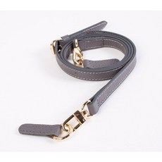 숄더&크로스 가죽핸들 LV2077 크로스끈, 1개, 그레이(골드)