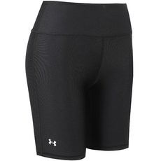 언더아머 UA 테크 히트기어 여성 숏 레깅스 8인치 바이크 쇼츠