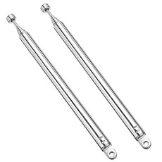 LIKENNY 74cm AM FM Vedio 라디오 신축 안테나 7단 안테나 휴대용 라디오 안테나, 1개