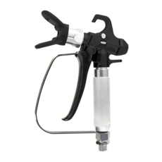 고압 에어리스 페인트 스프레이 건 프리미엄 인체공학적 트리거, 01 Black, 1개