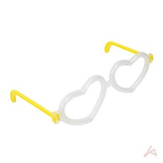 단비가 하트 야광 안경 축제안경