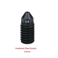 Anycubic Kobra3 Max용 업그레이드된 일체형 노즐 티타늄 합금 목구멍 0.25/0.4/0.6/0.8mm 3, 02 0.6 steel nozzle, 04 1 pc