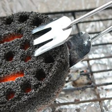 화로집게 숯불집게 숯집게 화로집게 캠핑집게 장작집게 야외용, 본상품