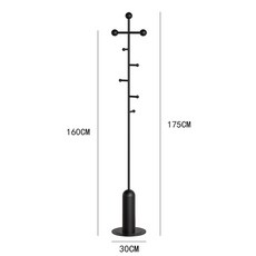 감성 행거 스탠드형 코너옷걸이 가정용 카페 가방걸이행거 스탠드 소형행거, 3박스, B. 블랙