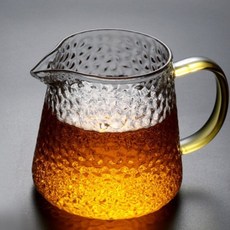 太原茶莊 槌紋公道杯, 直身杯, 1個, 450ml