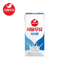 서울우유 저지방 멸균 흰우유, 48개, 200ml