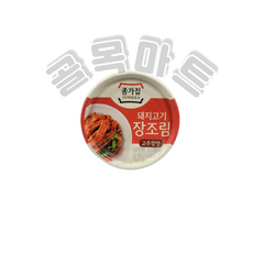 대상 청정원 고추장맛 돼지고기 장조림, 95g, 7개