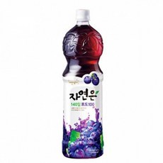 웅진 자연은 포도 1.5Lx6펫 pil+851tk, 1.5L