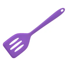 가정용 요리를위한 1PC 작은 실리콘 주걱 볶음 스테이크 도구, 07 purple