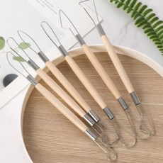 찰흙 도구 6종 도예 점토 스크래퍼 66991PC 1(pc)