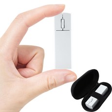 무선 블루투스 마우스 미니 3모드 BT4.05.0 2.4G 무소음 충전식 여행용 케이스 데스크탑 노트북 PC용 버튼 1200 DPI 초경량 휴대용 3개 블랙, White