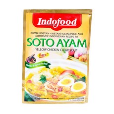 Indofood Soto Ayam(노란 치킨 클리어 수프) 45그램(2피스)