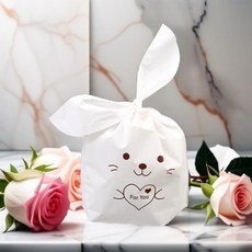 EENH 보자기형 선물 포장 봉투 기념일 선물 비닐 포장지 중 선물포장 비닐쇼핑백 선물용포장지