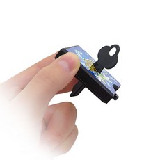 마술도구 동전을 뚫는 열쇠 코인매직 키 쓰루 코인, 1개