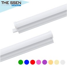 더쎈LED T5 1200 18W 동성조명, 전구색, 1개