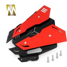 五羊Ube 愛瑪小牛電動車擋風板 前風擋 春風改裝配件 防風鏡, 紅色, 1個