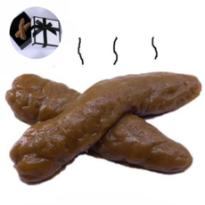 벤브릿 인싸템 가짜 똥 쓸모없는 선물, 1세트