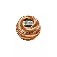 DMC 8號繡線 PEARL COTTON 蕾絲線 段染 - 法國進口, 105. Cigar Brown, 1個