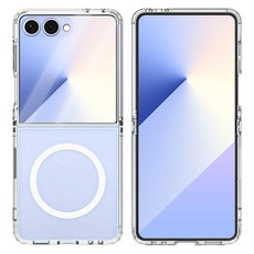 아트박스/태블리스 갤럭시 Z플립5 4 3 맥세이프 투명 케이스 ZF-20214, Z플립7, Z플립7