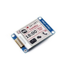 Waveshare 1.54吋 紅黑白三色電子紙模組 已結合驅動板, 1個